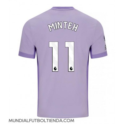 Camiseta Brighton Yankuba Minteh #11 Segunda Equipación Replica 2025-26 mangas cortas Camiseta Brighton Yankuba Minteh #11 Segunda Equipación Replica 2025-26 mangas cortas